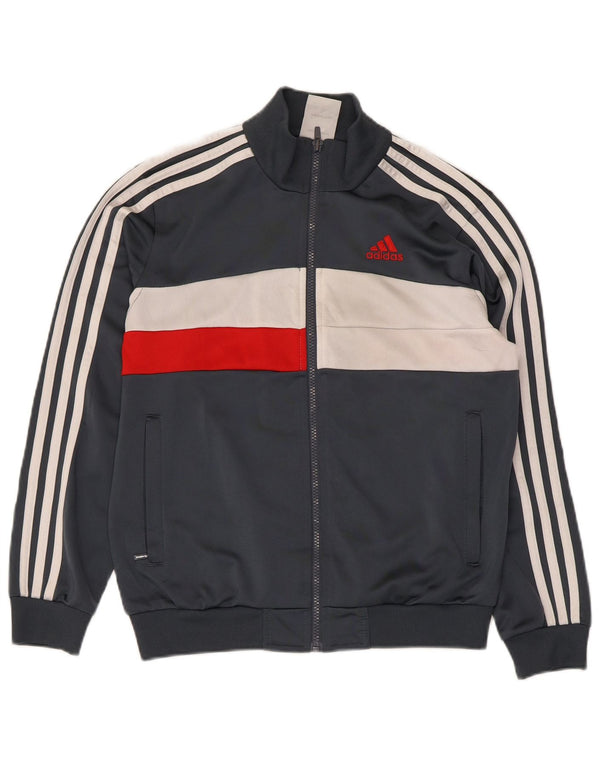 Adidas Træningsdragt Topjakke til drenge 11-12 år Grå Colourblock Polyester