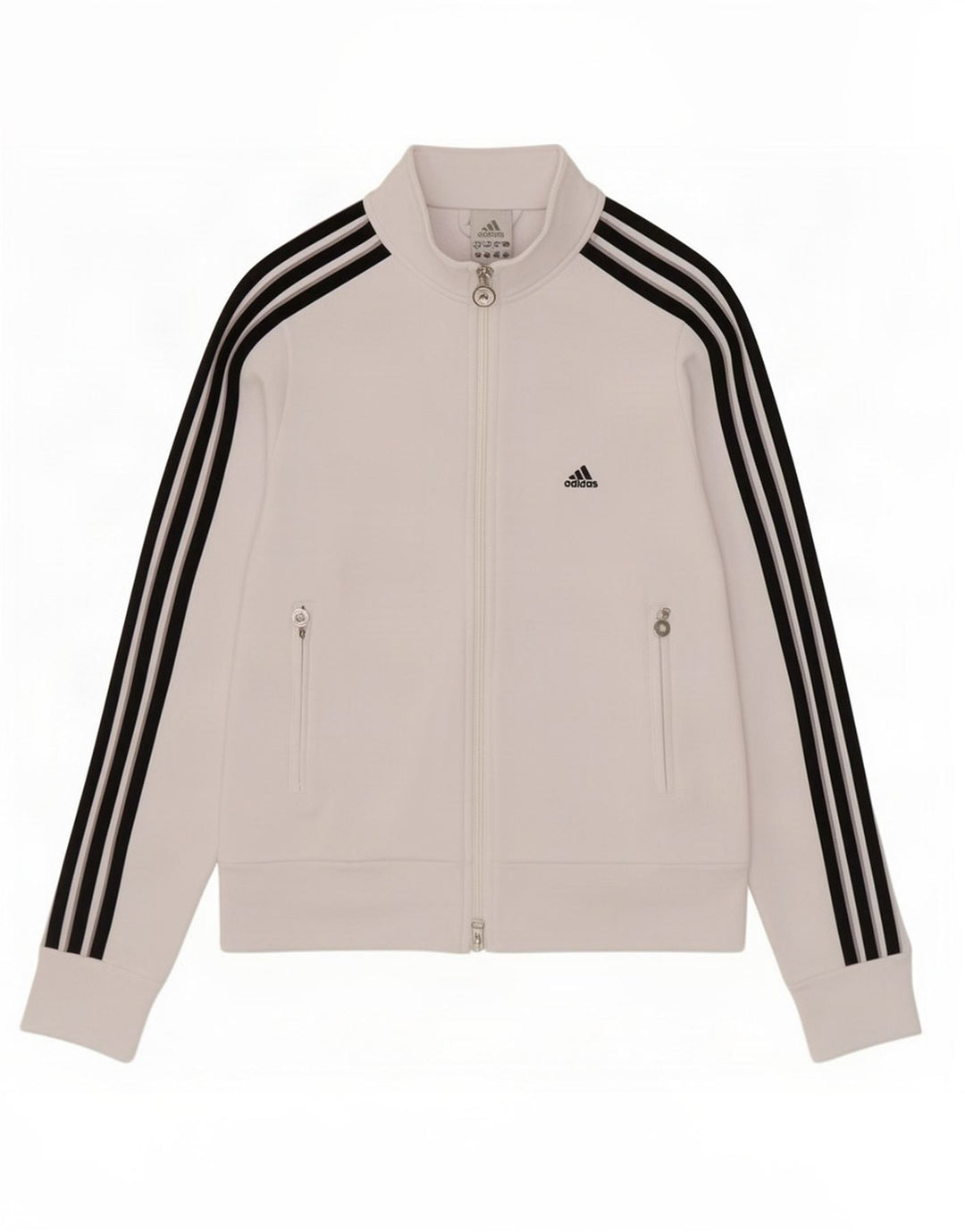Adidas træningsdragt topjakke til kvinder UK 10 Small White Polyester