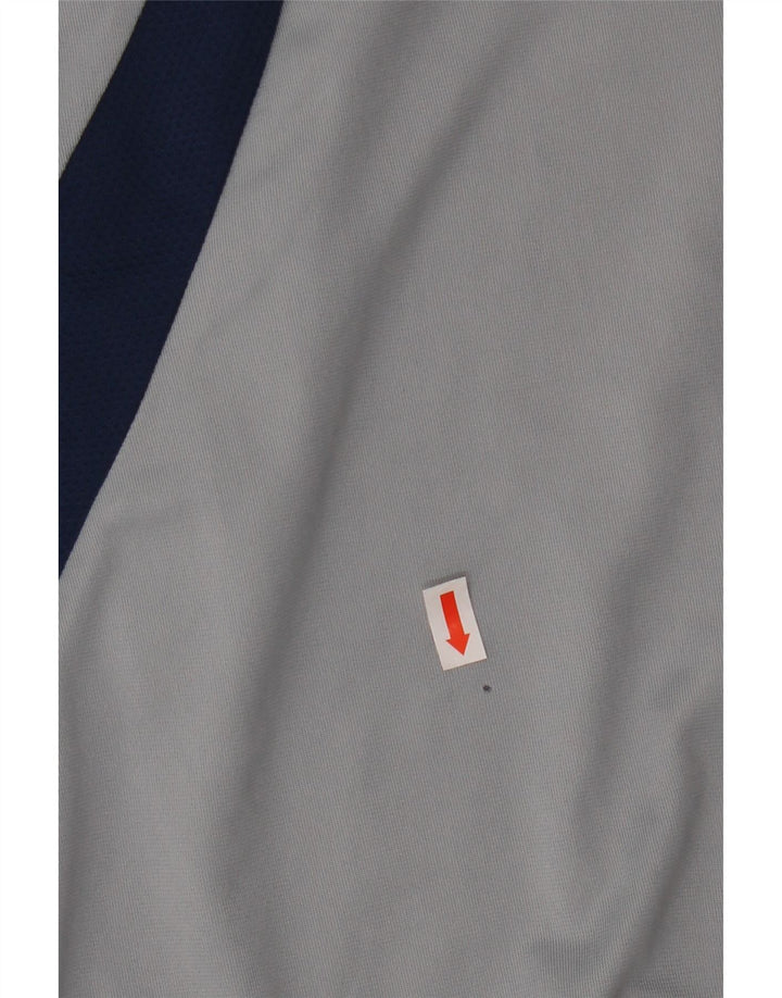 Adidas Herre Climacool Vest Top Stor Grå Colourblock Polyester