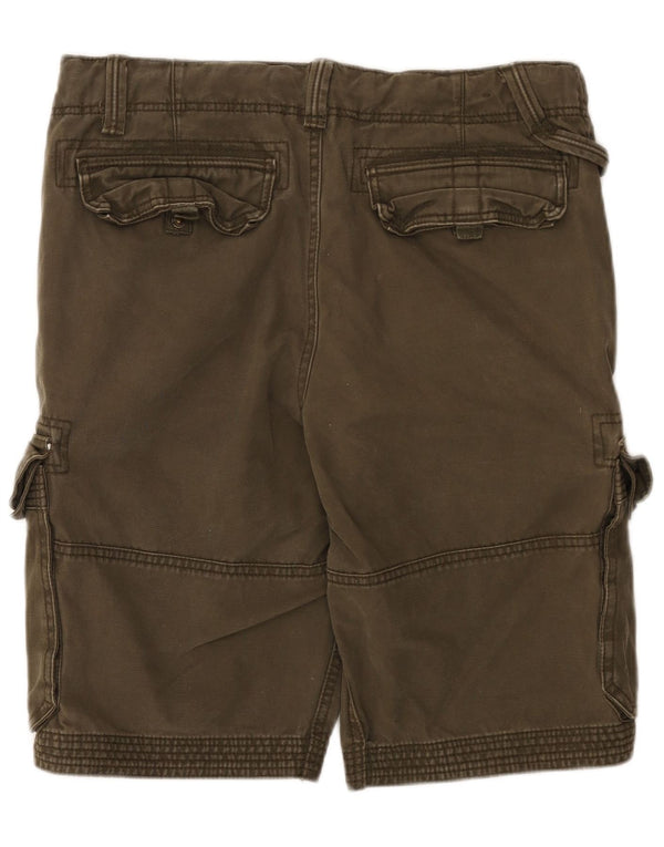 Fat Face Herre Cargo Shorts W34 Stor Khaki Bomuld