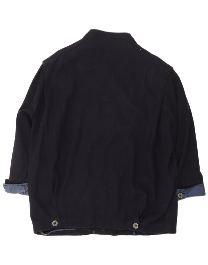 OURAGAN Dame Oversized Windbreaker Jacket UK 18 XL Navy Blue