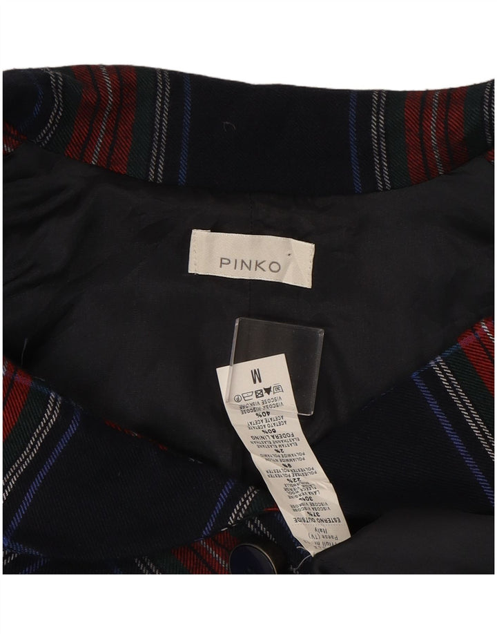 PINKO Girls 2 Button Blazer Jacket 13-14 Years Medium Multicoloured Check