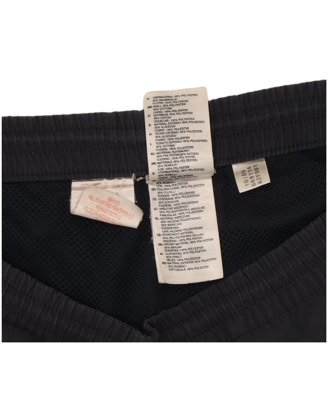 Adidas Herre Bermuda Sport Shorts Medium Navy Blue Polyester