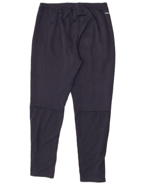 Adidas Aeroready Tracksuit Bukser til mænd UK 42/44 Large Navy Blue Polyester