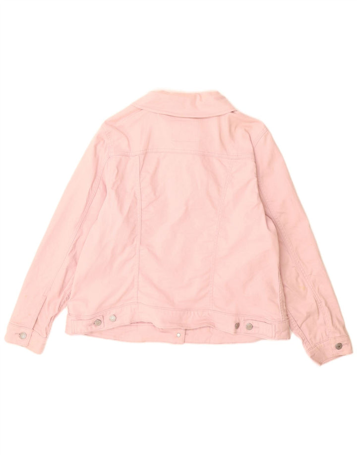 Levi's Dame denimjakke UK 18 XL Pink Bomuld