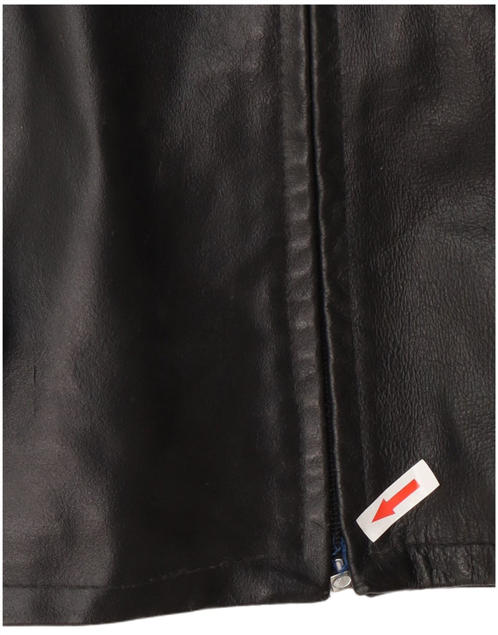 Vintage herre læderjakke UK 40 Large Black