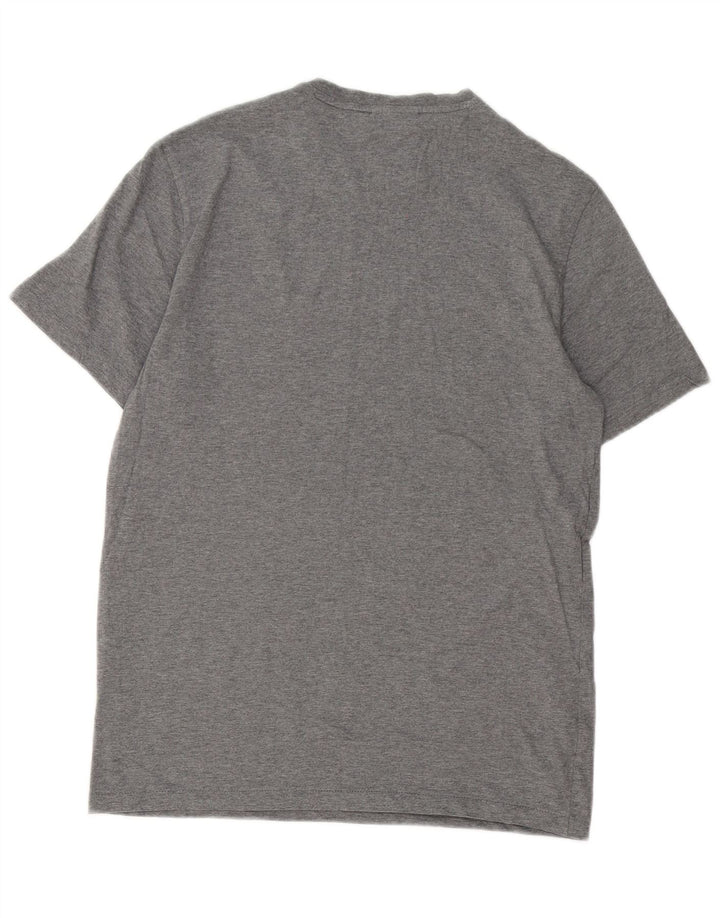 Calvin Klein Herre T-Shirt Top Lille Grå Bomuld