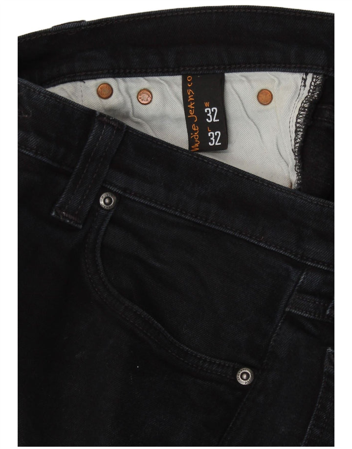 NUDIE JEANS Dame Skinny Jeans W32 L32 Marineblå Bomuld