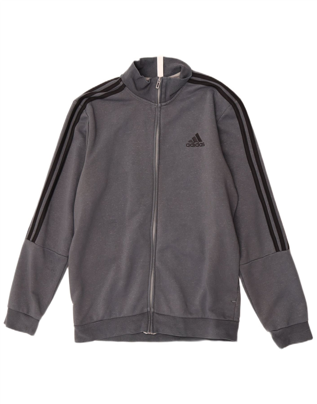 Adidas Træningsdragt til mænd Topjakke UK 40/42 Medium Grey Bomuld