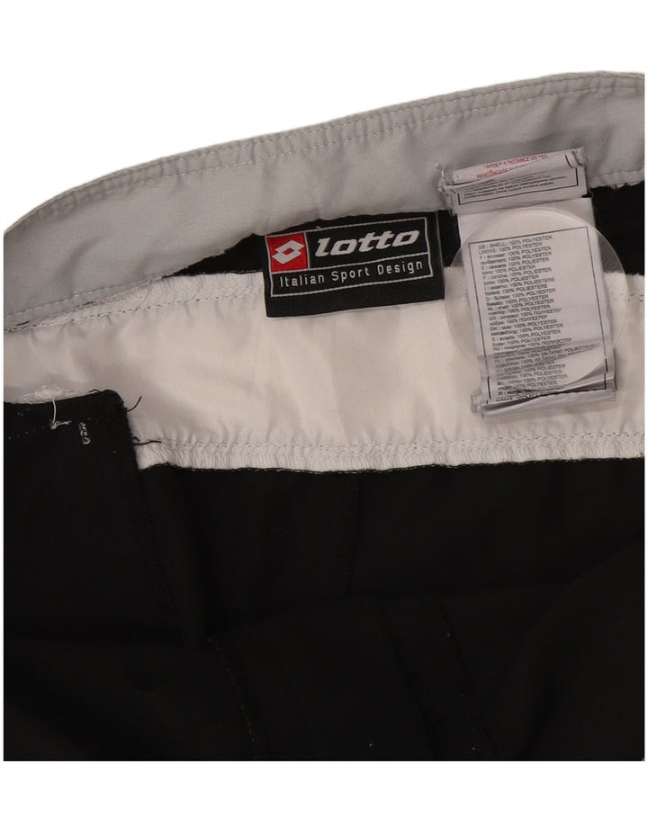 Lotto Herre grafiske badeshorts Large Black Colourblock Polyester