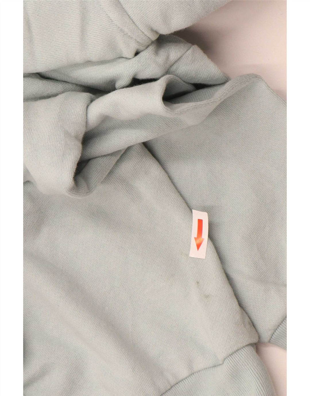 Gap Womens Grafisk Oversized Hoodie Jumper UK 14 Medium Blue Cotton