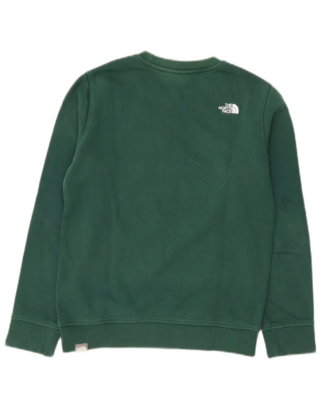 THE NORTH FACE Drenge Grafisk Sweatshirt Jumper 11-12 År Stor Grøn