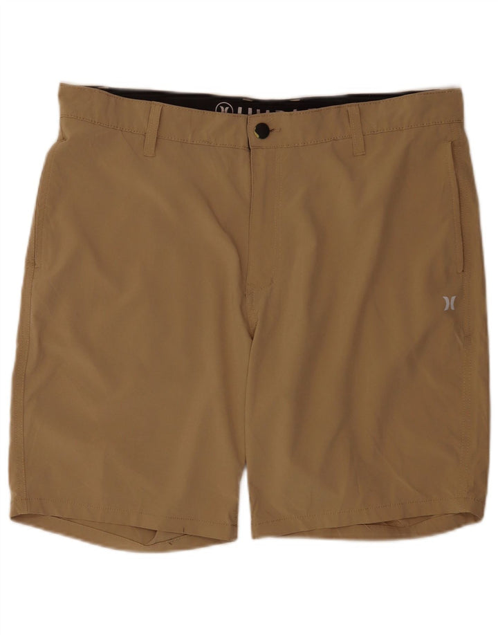Hurley Herre Chino Shorts W36 Large Brown Polyester