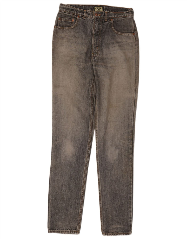 Levi's Slim Jeans til mænd W30 L32 Grå bomuld