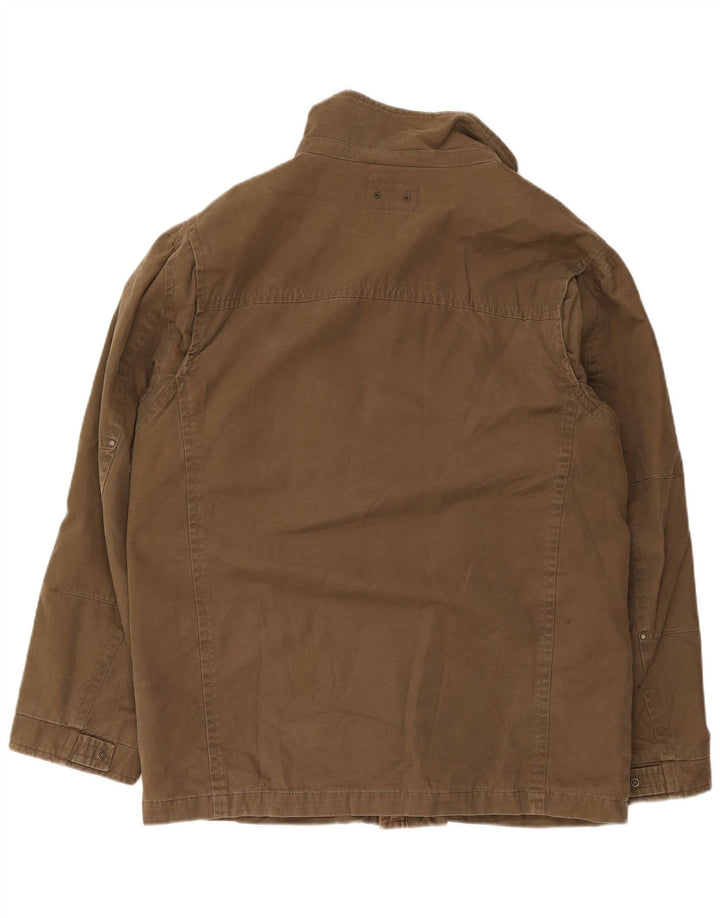 Marks & Spencer Herre Blue Harbor Utility Jacket UK 40 Large Brown