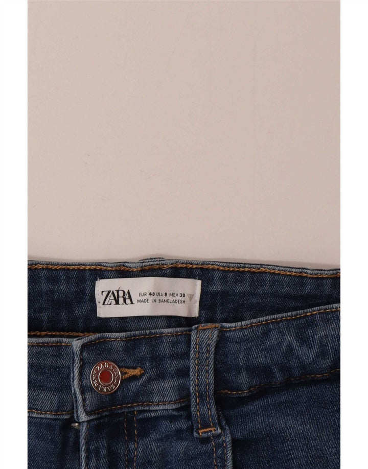 Zara Dame Skinny Jeans EU 40 Medium W30 L27 Blå