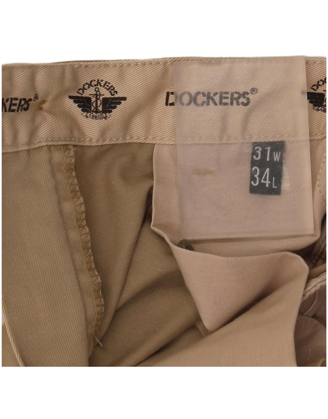 Dockers Herre Pegged Chino Bukser W31 L34 Beige