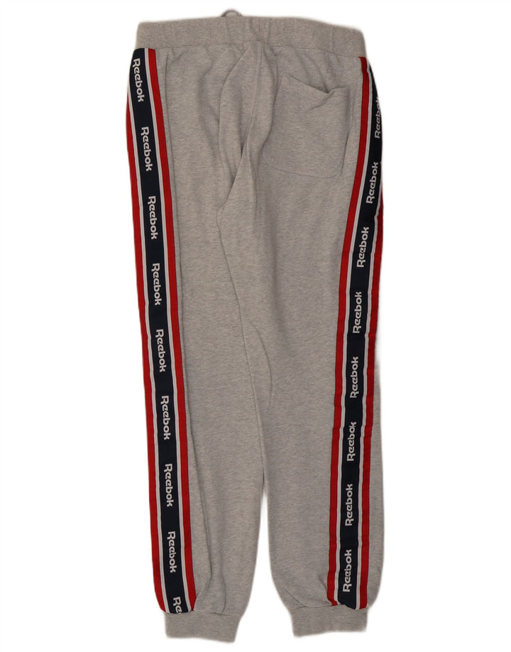 Reebok Herre grafisk træningsdragt Bukser Joggers Medium Grey Colourblock