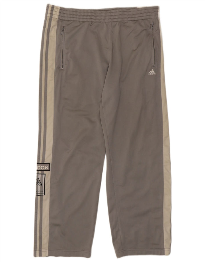 Adidas Graphic Tracksuit Bukser til mænd XS Grå polyester