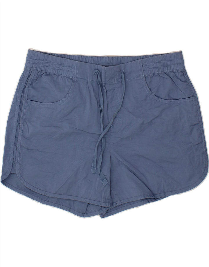 EDDIE BAUER Womens Casual Shorts US 12 Large W34  Blue Cotton Vintage Eddie Bauer and Second-Hand Eddie Bauer from Messina Hembry 