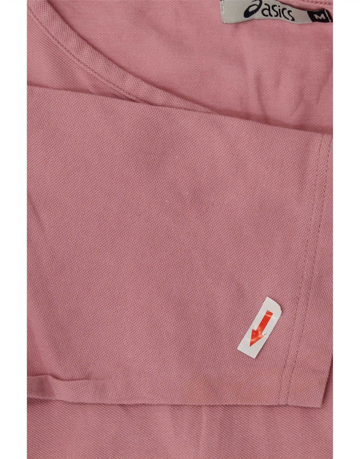 Asics Dame Top 3/4 ærmer UK 12 Medium Pink Bomuld