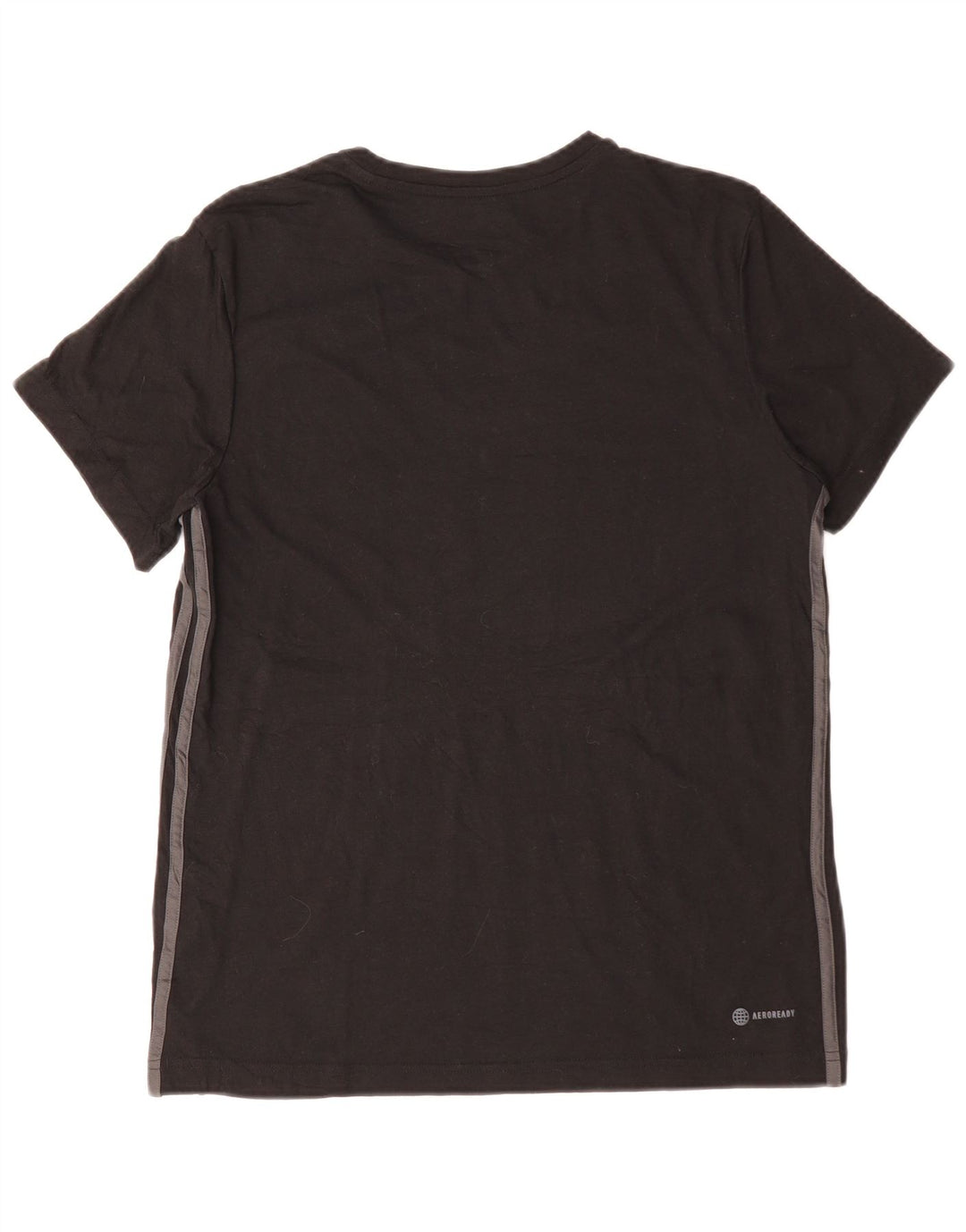 ADIDAS Herre T-Shirt Top Lille Sort Bomuld