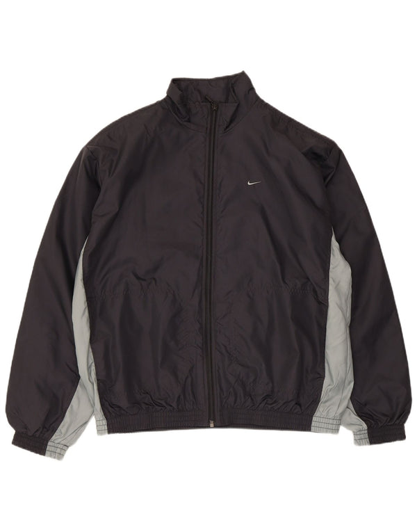 Nike Træningsdragt Topjakke til drenge 13-14 år XL Sort Colourblock Nylon