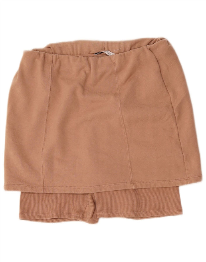 Zara Womens Skort UK 14 Large Pink