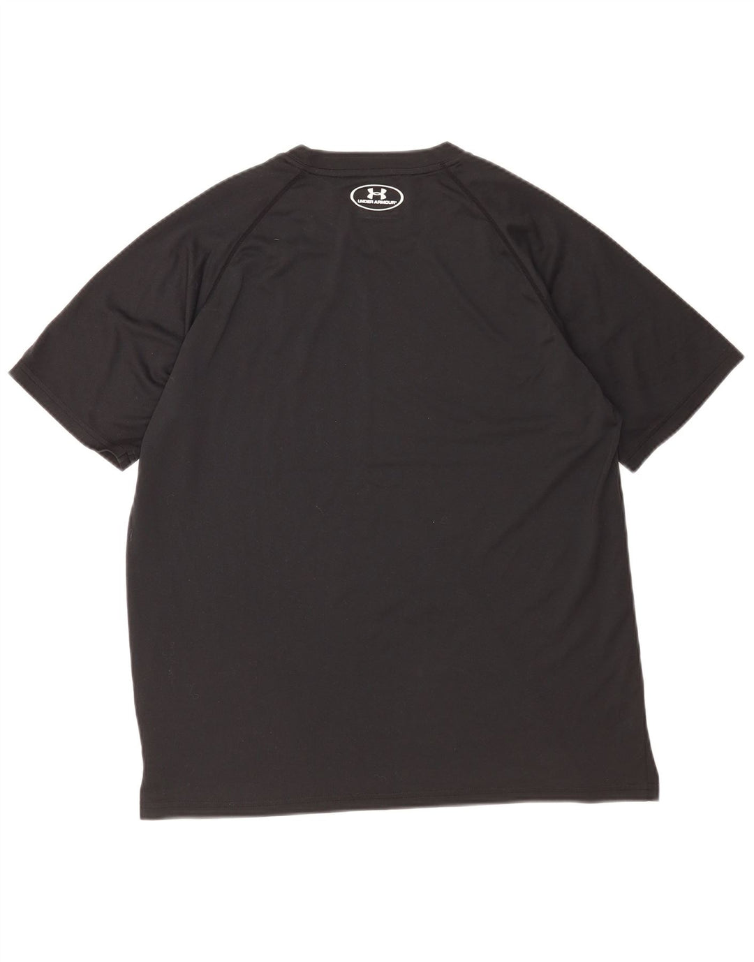 Under Armour Herre Heat Gear T-Shirt Top Stor Sort Polyester