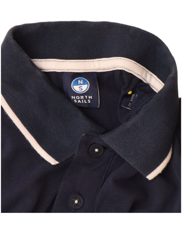 North Sails Herre poloshirt XS Marineblå Bomuld