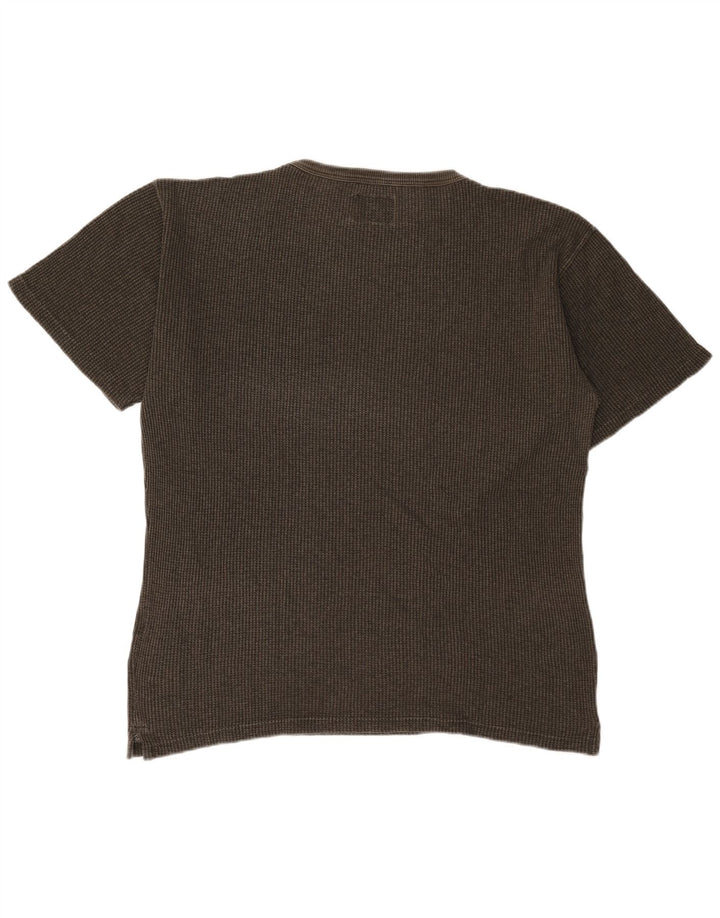 Wrangler Herre T-Shirt Top Stor Khaki Bomuld