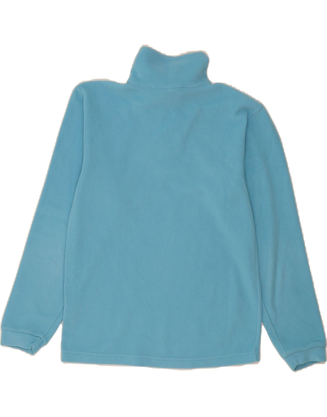CHAMPION Boys Zip Neck Fleece Jumper 13-14 Years XL Blue Polyester Vintage Champion and Second-Hand Champion from Messina Hembry 