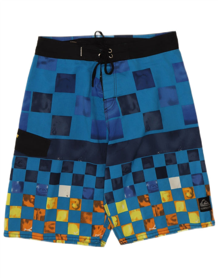 Quiksilver Badeshorts til mænd Medium Blue Geometric