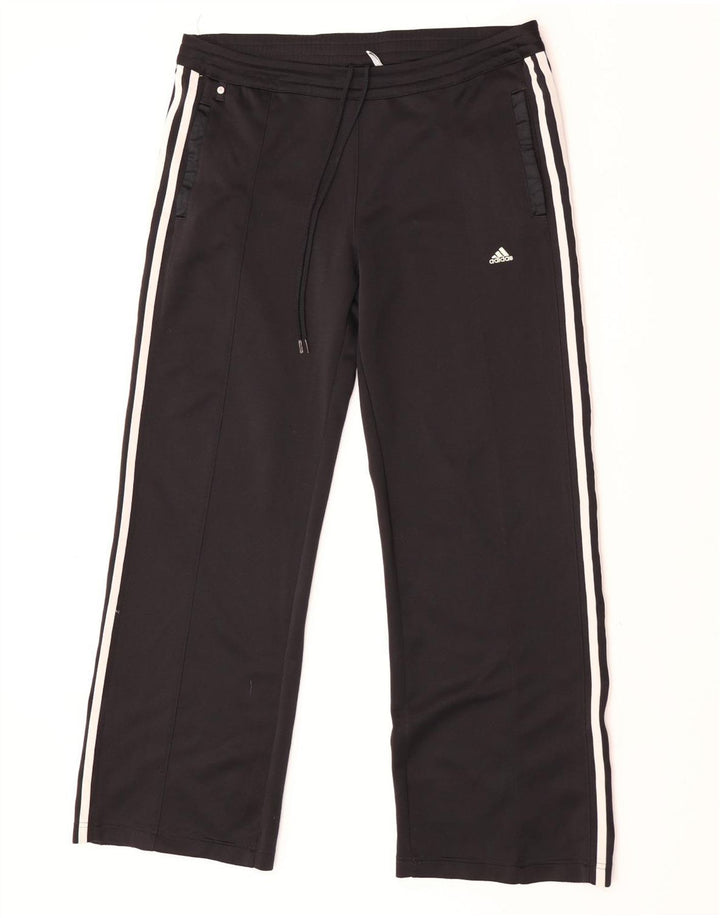 Adidas Dame træningsdragt Bukser UK 14 Large Sort Polyester