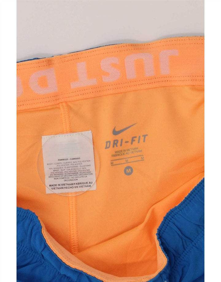 Nike Womens Skort Regular Sports Shorts UK 14 Medium Blue Polyester Sports