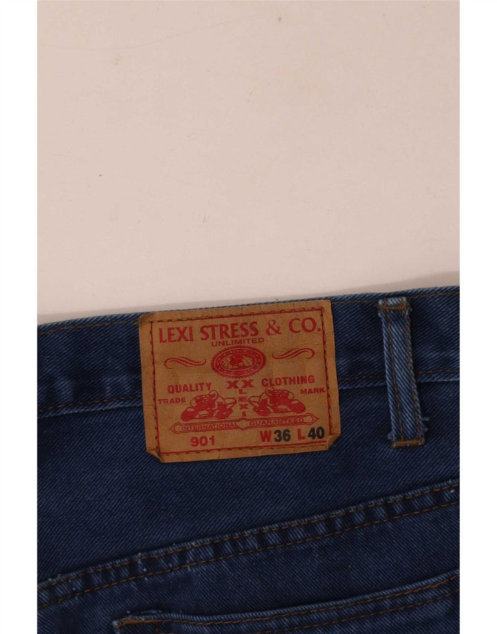 Vintage Herre 901 Straight Jeans W36 L30 Blå