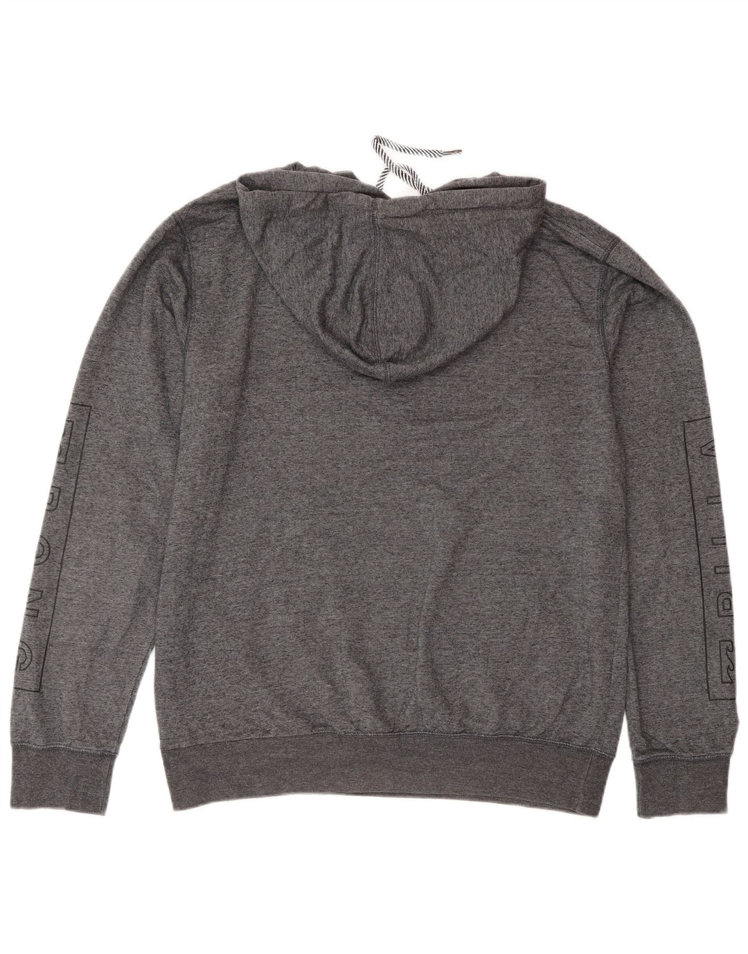Billabong Herre Skræddersyet Fit Grafisk hættetrøje Jumper Medium Grey Flecked