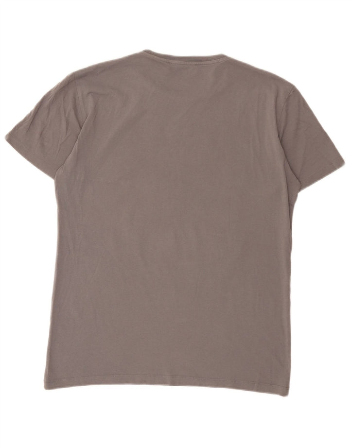 Trussardi Jeans Herre grafisk T-shirt top mellemgrå