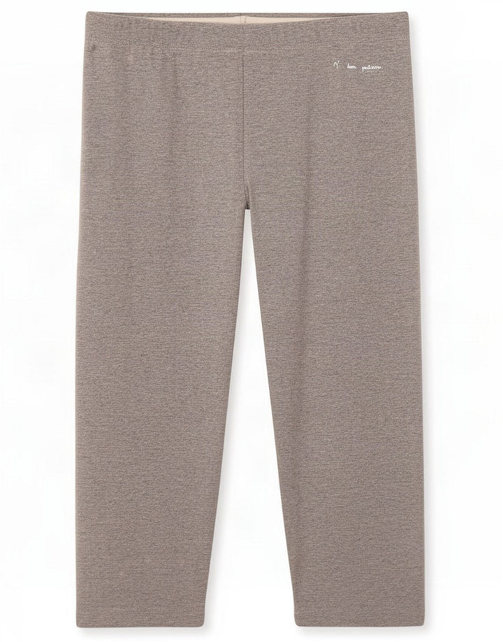 Champion Dame Capri Leggings UK 8 Small Grey Cotton