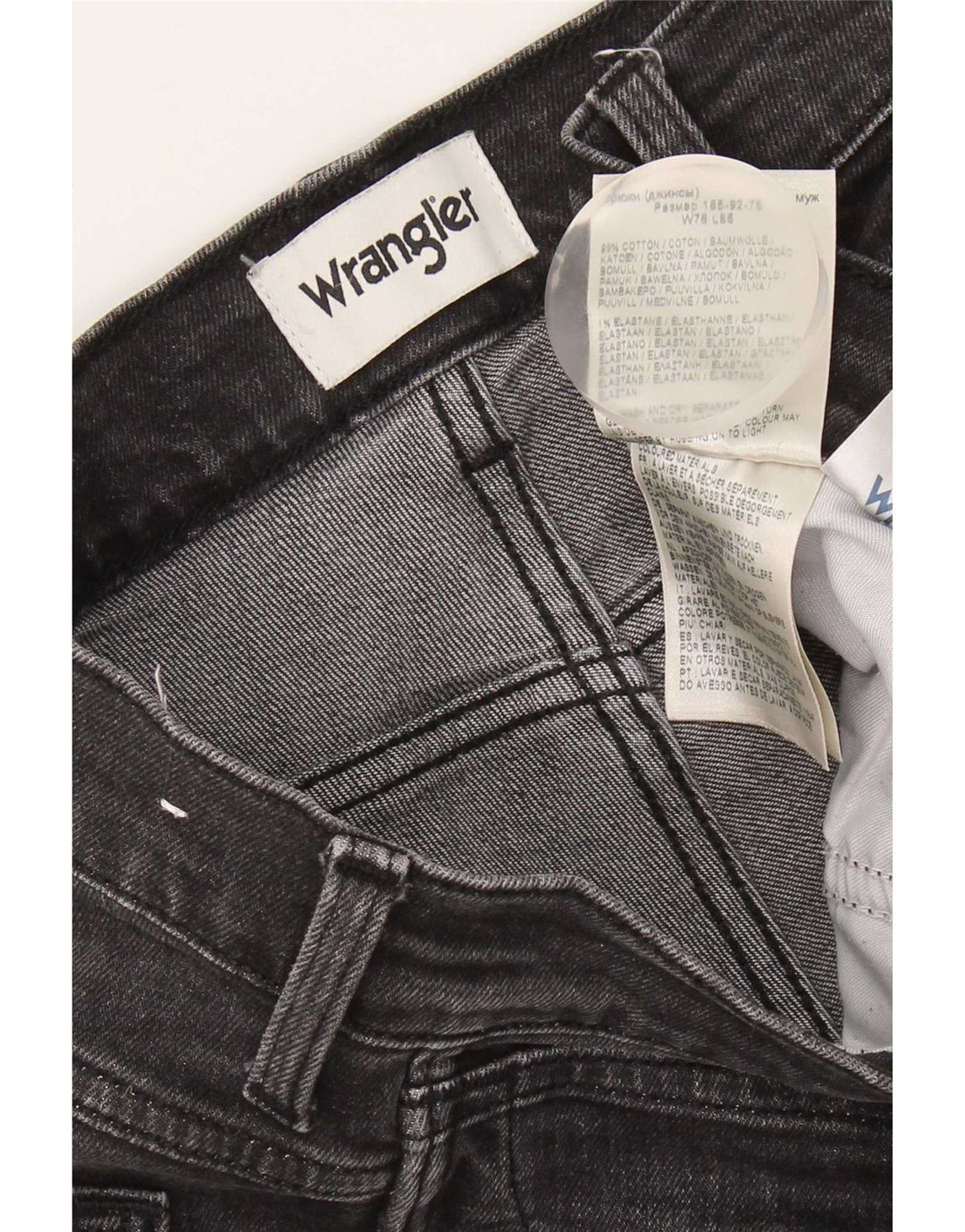 Wrangler Herre Bryson Slim Jeans W30 L34 Grå Bomuld