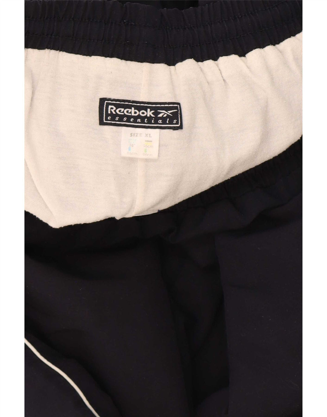 Reebok Træningsdragt bukser til mænd XL marineblå polyester