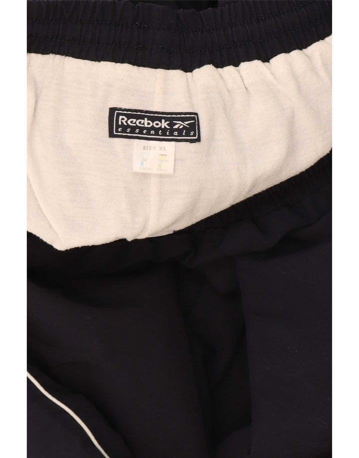 Reebok Træningsdragt bukser til mænd XL marineblå polyester