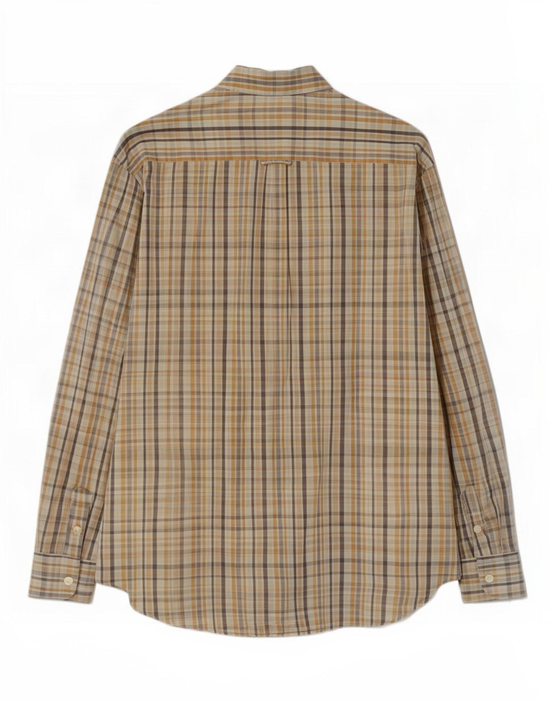 Barbour herreskjorte stor beige ternet