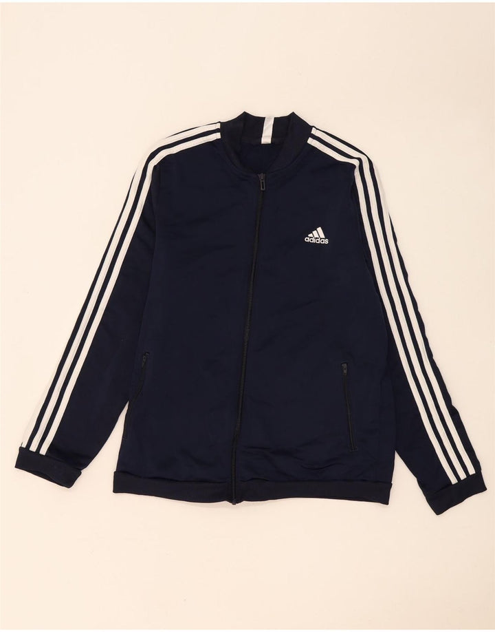 Adidas træningsdragt topjakke til kvinder UK 20/22 XL marineblå polyester