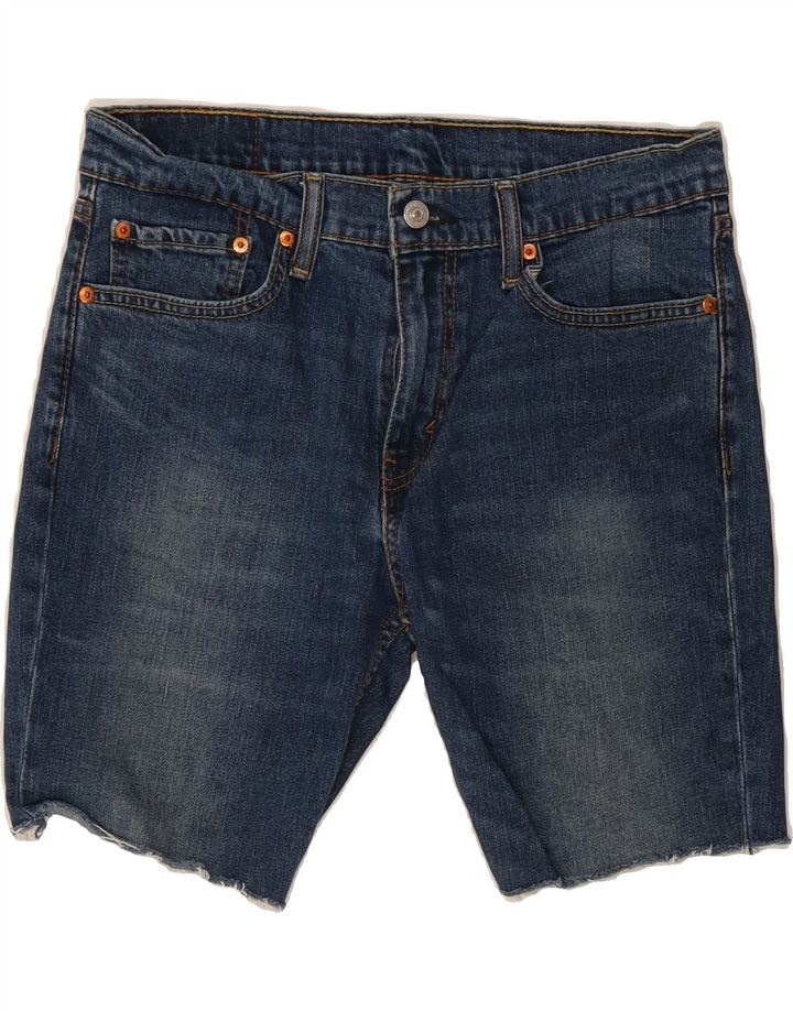 LEVI'S Mens 511 Denim Shorts W33 Medium Blue Cotton Vintage Levi's and Second-Hand Levi's from Messina Hembry 