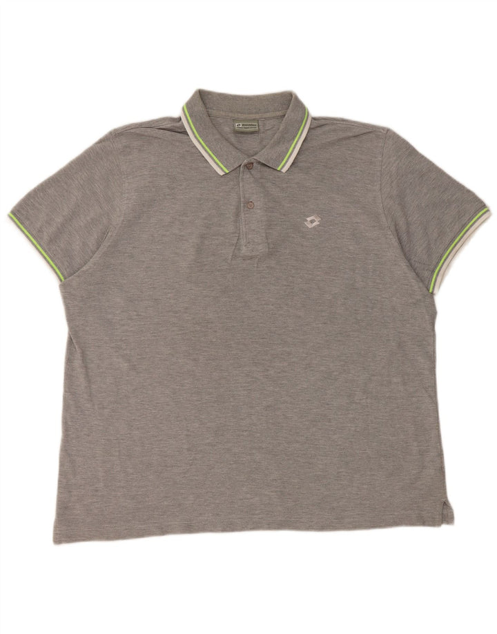 Lotto herre poloshirt XL Grå
