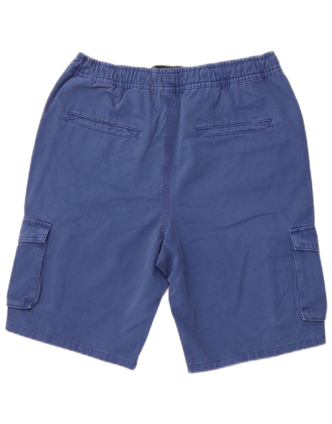 MARKS & SPENCER Cargo-shorts til drenge 14-15 år W28 blå bomuld