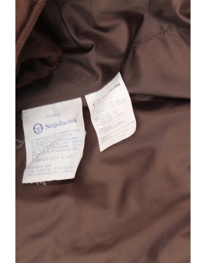 Sergio Tacchini Herre Polstret Frakke IT 54 2XL Brun Polychlorid