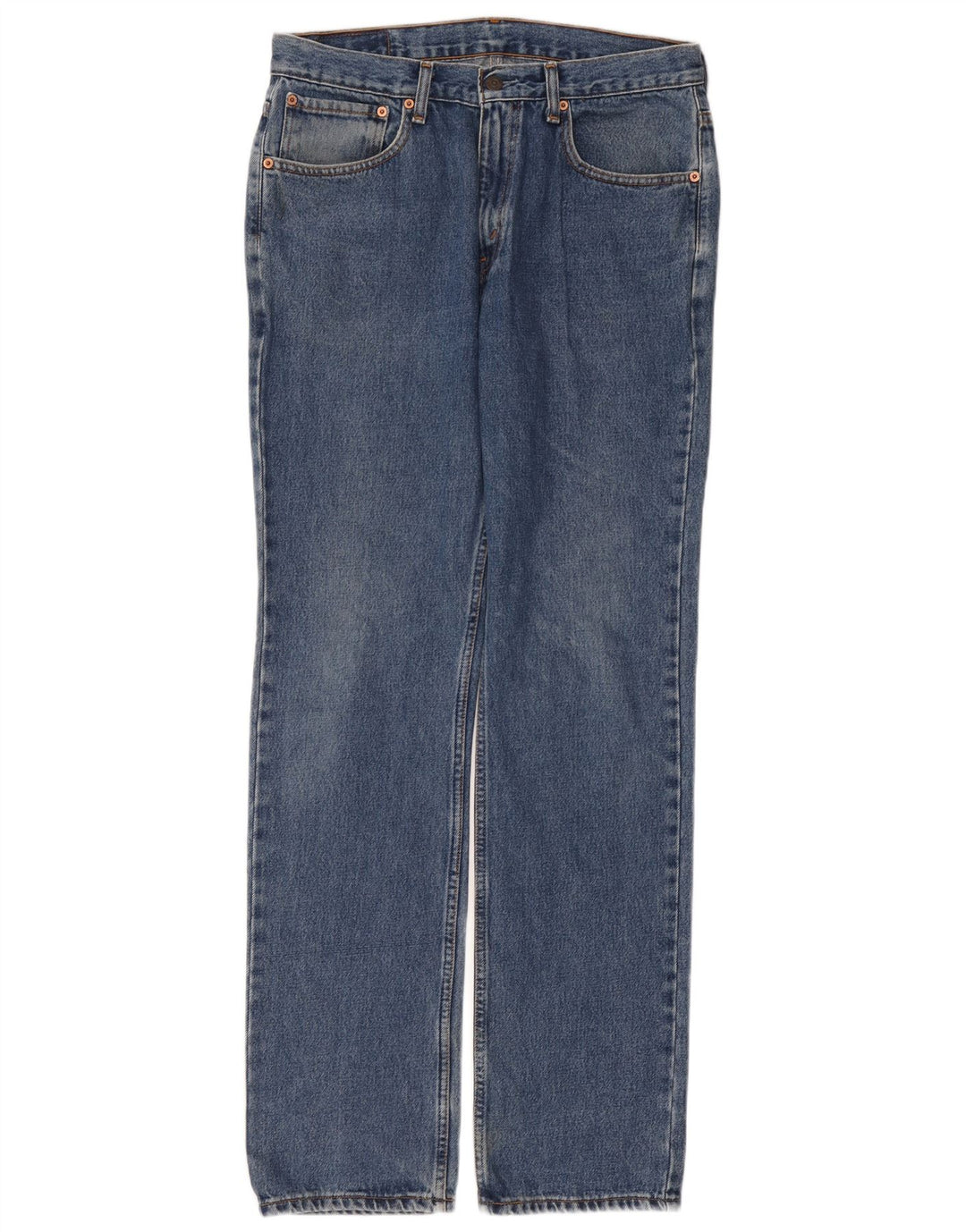 Levi's Herre 581 Straight Jeans W34 L34 Blå Bomuld