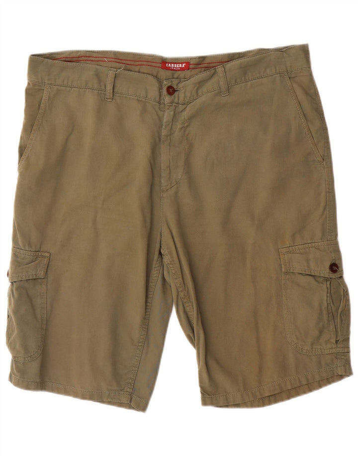 Carrera Herre Cargo Shorts W36 Large Khaki Bomuld
